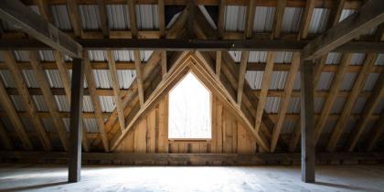 Barn Interior Window