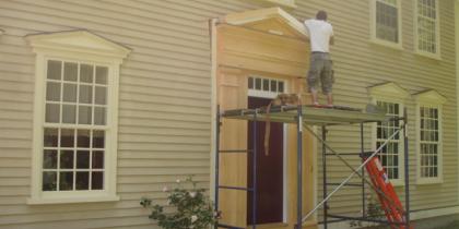 Entryway in Progress